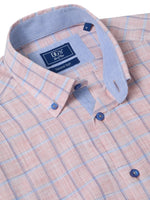 Load image into Gallery viewer, Red Check Short Sleeve Shirt
