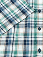 Load image into Gallery viewer, Green Check Short Sleeve Shirt
