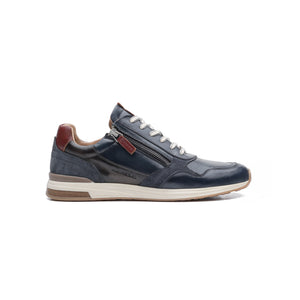 Navy Zip Sneaker