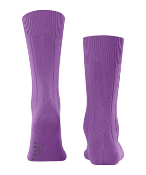 Purple Cashmere Socks