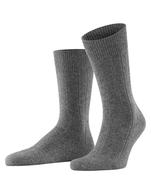 Grey Cashmere Socks