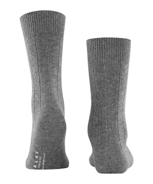Grey Cashmere Socks