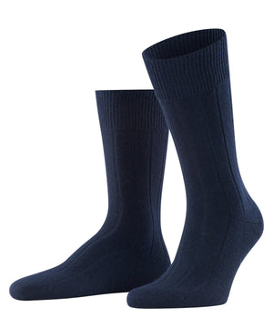 Navy Cashmere Socks