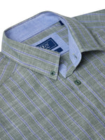 Load image into Gallery viewer, DG&#39;s Drifter Geneva Short Sleeve Casual Shirt Green
