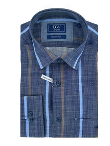 Dark Blue Stripe Shirt