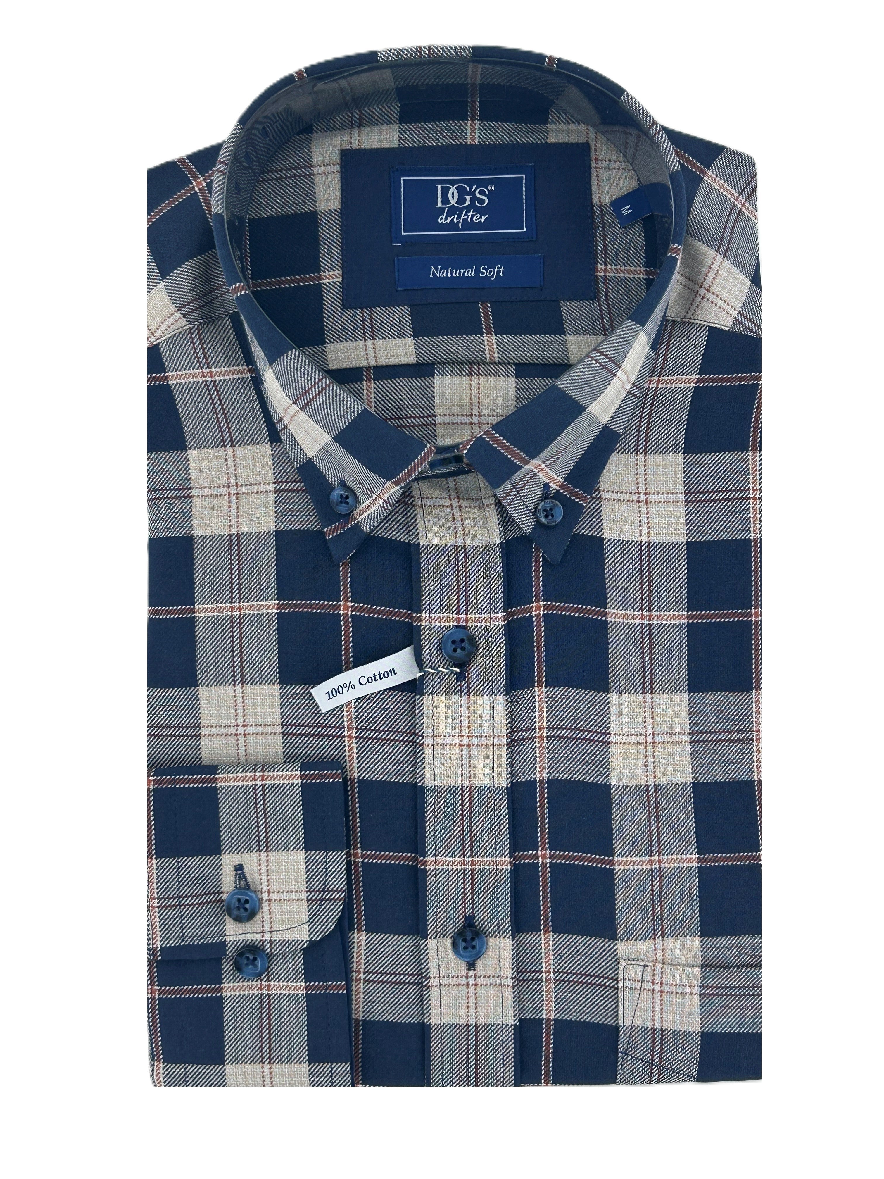 Blue Check Shirt