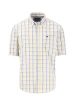 Load image into Gallery viewer, Yellow Print Check Shirt
