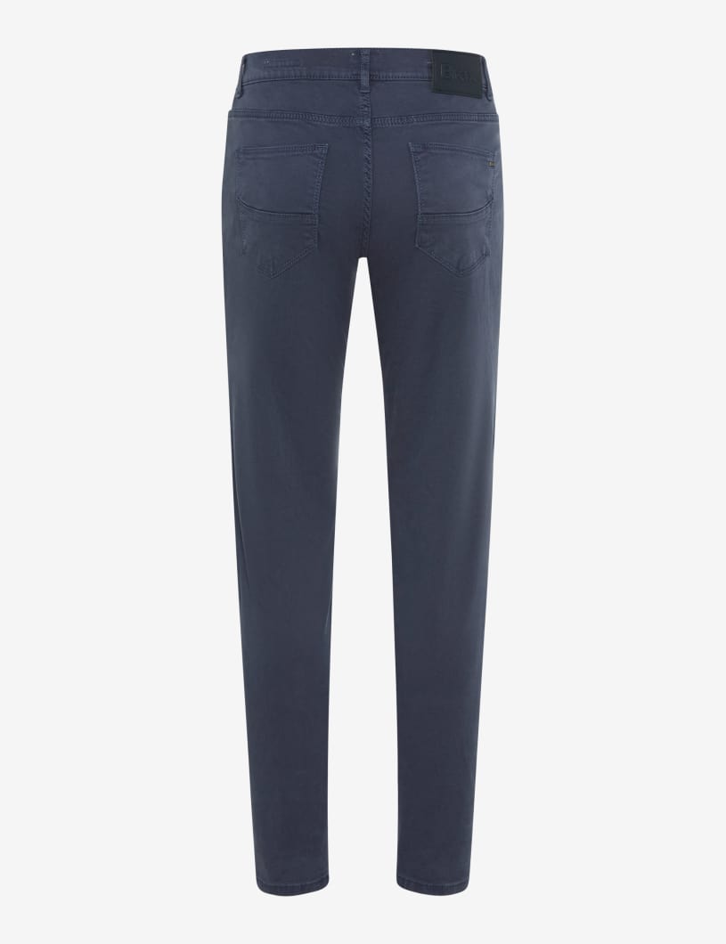 Navy Hi Flex Chinos Short Leg