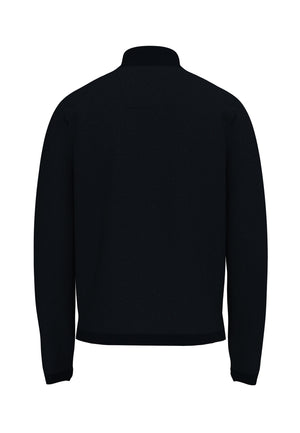 Navy Half Zip Sweater