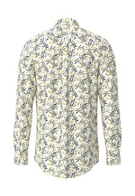 Load image into Gallery viewer, Yellow Slub Flower Print Shirt
