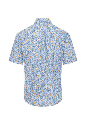 Flower Print Short Sleeve Shirt