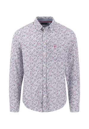 Grape Flower Print Shirt