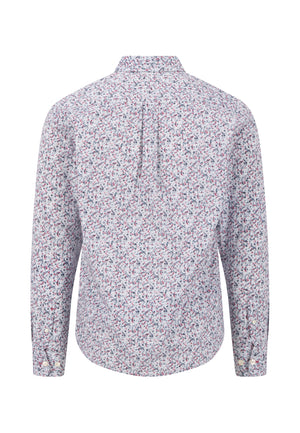 Grape Flower Print Shirt