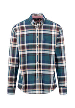 Load image into Gallery viewer, Teal Oxford Check Shirt
