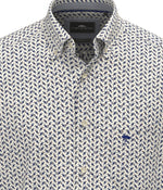Load image into Gallery viewer, Blue Graphic Print Shirt
