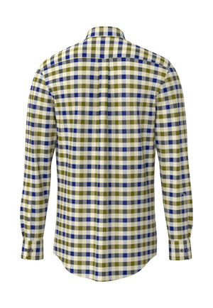 Moss Check Herringbone Shirt