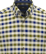 Load image into Gallery viewer, Moss Check Herringbone Shirt
