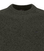 Load image into Gallery viewer, Green Donegal Crew Neck Knitwear
