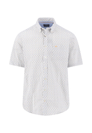 Tangerine Combi Print Shirt