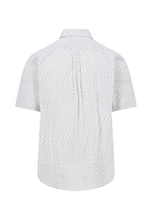 Tangerine Combi Print Shirt