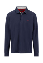 Load image into Gallery viewer, Navy Rugby Sweatshirt
