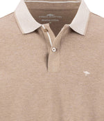Load image into Gallery viewer, Taupe Long Sleeve Polo Shirt
