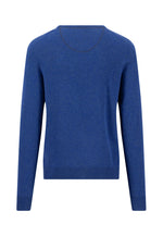Load image into Gallery viewer, Cobalt Wool Cashmere Blend Crew Neck

