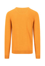Load image into Gallery viewer, Orange Wool Cashmere Blend Crew Neck

