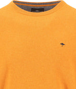 Load image into Gallery viewer, Orange Wool Cashmere Blend Crew Neck
