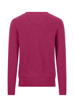 Load image into Gallery viewer, Grape Wool Cashmere V-Neck Sweater
