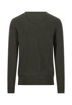 Load image into Gallery viewer, Green Wool Cashmere V-Neck Sweater
