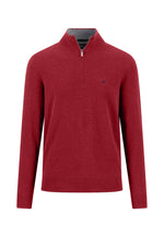Load image into Gallery viewer, Brick Merino Cashmere Blend Half Zip
