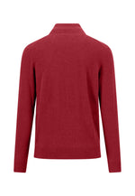 Load image into Gallery viewer, Brick Merino Cashmere Blend Half Zip
