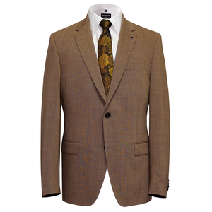 Camel Suit Jacket Regular Length