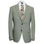 Load image into Gallery viewer, Digel Sage Wool Mix &amp; Match Suit Jacket Short Length
