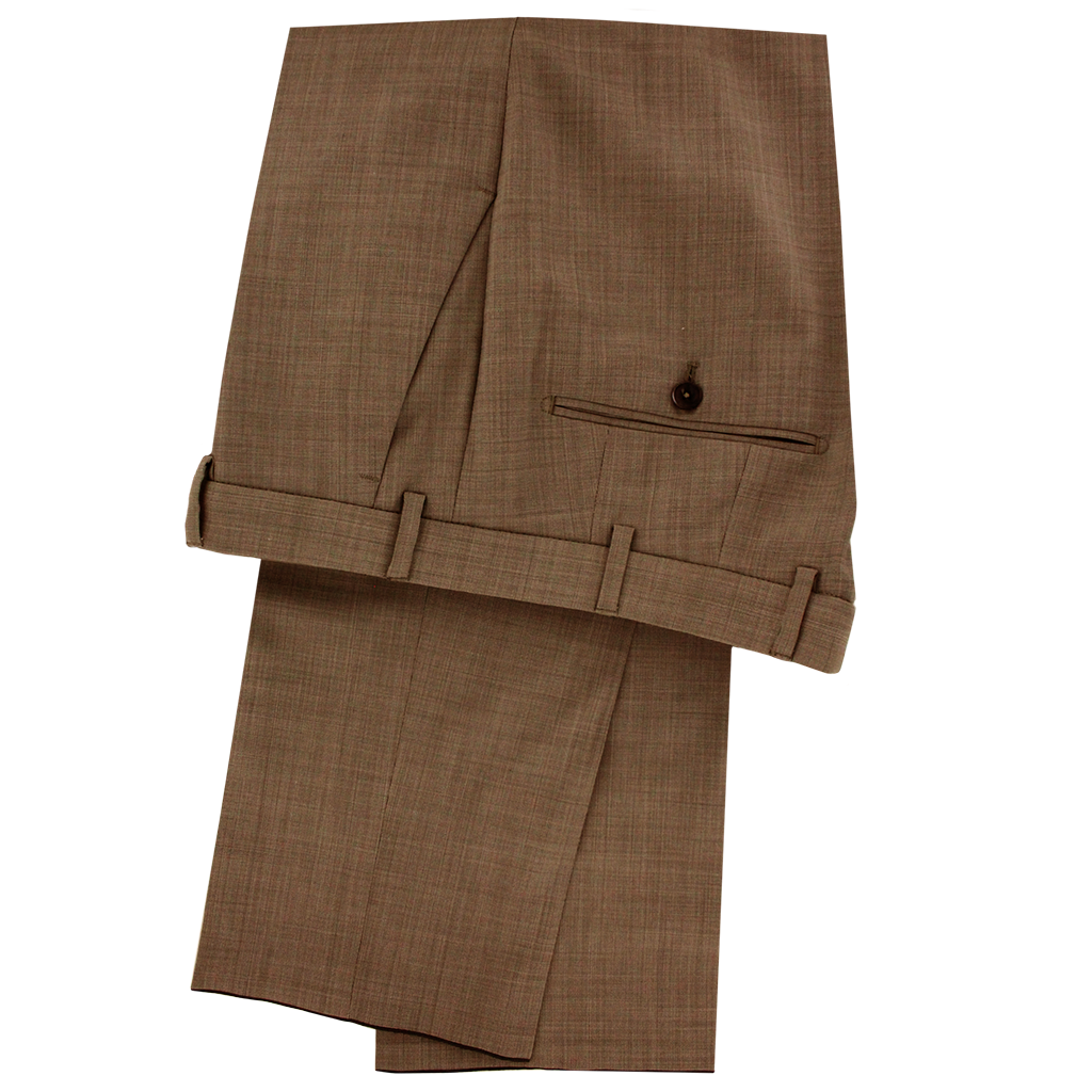 Digel Camel Wool Mix & Match Suit Trousers Regular Length
