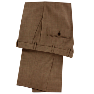 Camel Suit Trousers Regular Length