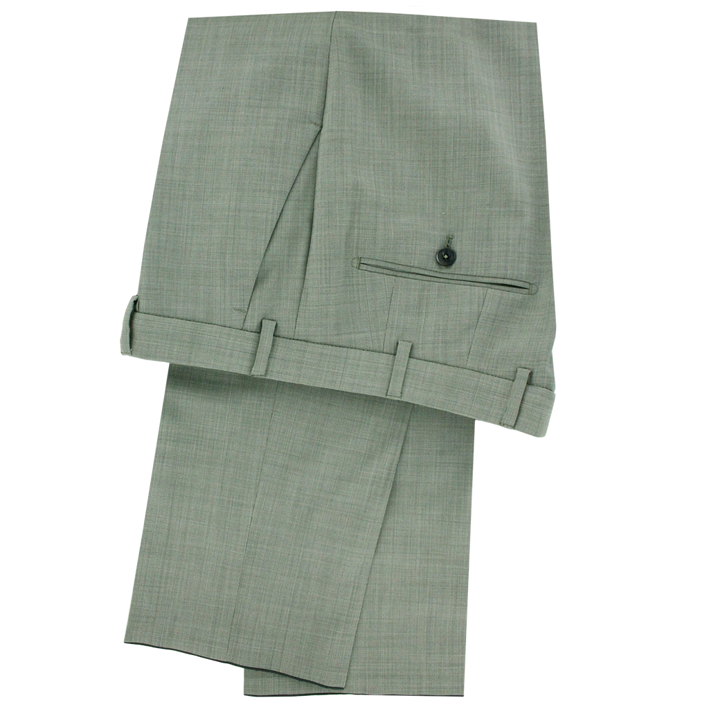 Digel Sage Wool Mix & Match Suit Trousers Short Length