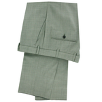 Load image into Gallery viewer, Digel Sage Wool Mix &amp; Match Suit Trousers Long Length
