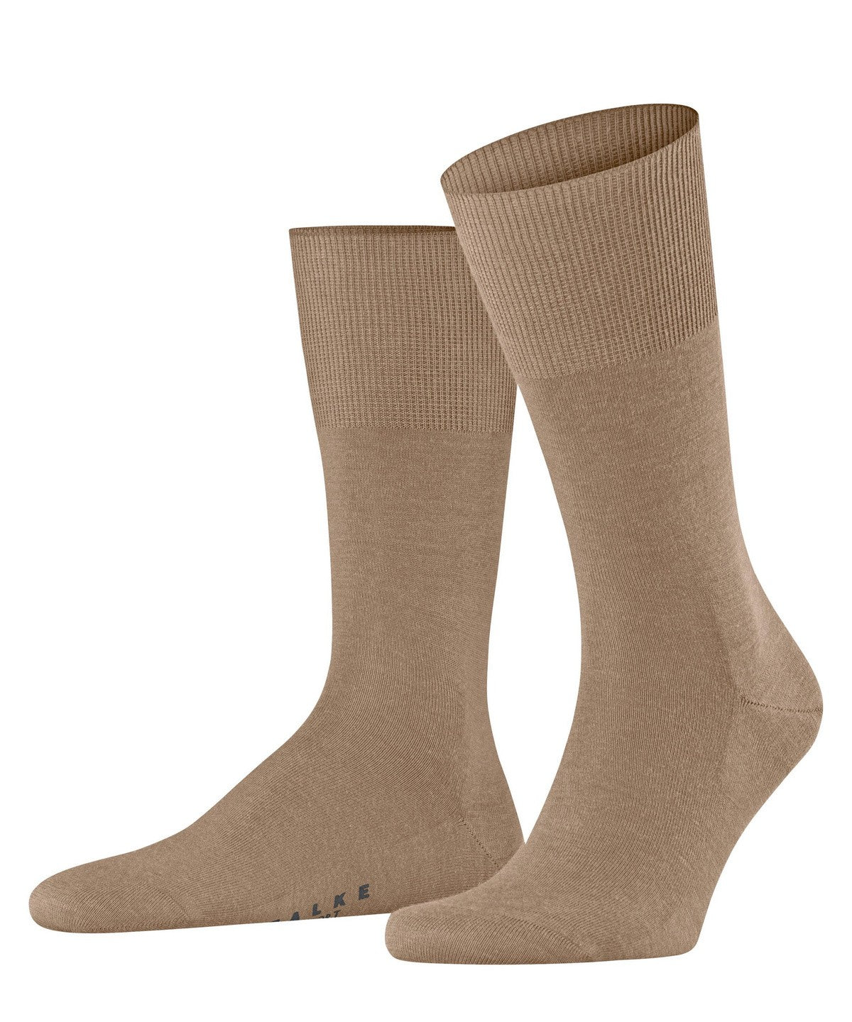Falke Airport Wool Cotton Blend Socks Tan