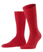 Load image into Gallery viewer, Falke Airport Wool Cotton Blend Socks Red
