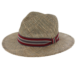 Load image into Gallery viewer, Havana Seagrass Straw Hat Natural
