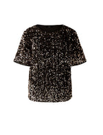 Load image into Gallery viewer, Oui Sequin Blouse Multi
