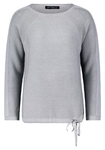 Betty Barclay Ribbed Pullover Grey