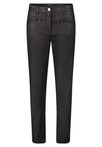 Betty Barclay Coated Trousers Black