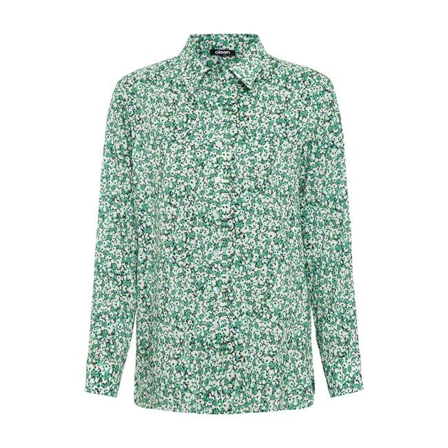 Olsen Printed Shirt Green