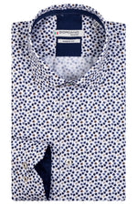 Load image into Gallery viewer, Giordano Modern Fit Small Dandelion Shirt Navy

