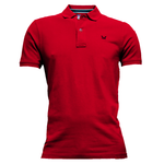 Load image into Gallery viewer, Crew Classic Pique Polo Shirt Crimson
