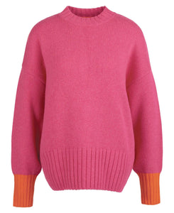Barbour Surf Knitted Jumper Pink