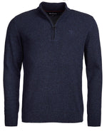 Load image into Gallery viewer, Barbour Navy Tisbury Half Zip Jumper
